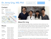 Tablet Screenshot of drjennyling.com